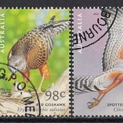 AUSTRALIJA 2080-2083,poništeno,ptice