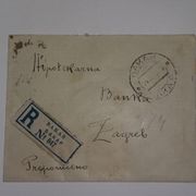 Bakar - Zagreb - zanimljiva kuverta