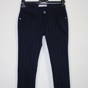 Zara TRF hlače crno-plave boje/uzorak, vel. 34/XS