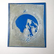 NK RIJEKA - KVARNERSKA RIVIJERA 1977.g. - plaketa , metalna ploča