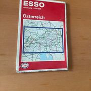 ESSO Autokarta Austrije (Osterreich)