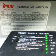 Napajanje računala  MS Industrial Platinum MS-400ATX P4 400W