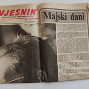 UMRO JE DRUG TITO, Vjesnik 1981 ➡️ nivale