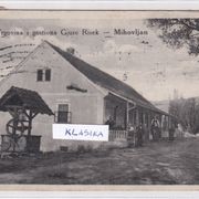 MIHOVLJAN - TRGOVINA I GOSTIONA GJURO RISEK - razglednica , putovala 1932.g