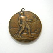 SKIJANJE 1929.g. - stara medalja HUGUENIN