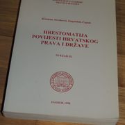 Hrestomatija povijesti hrvatskog prava i države sv. II.