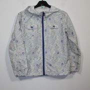 Roxy Girl jakna/vjetrovka bijele boje/šareni print, vel. 10