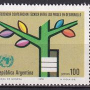 ARGENTINA 1978 ► Mi 1353 ► konferencija ► stablo ► MNH ◄ + prospekt ◄