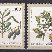 ARGENTINA 1979 ► Mi 1387-1390 ► Biljke u poljoprivredi ► MNH ◄ + prospekt ◄