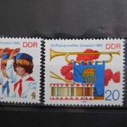 DDR, 1982.  Pioniri, MNH