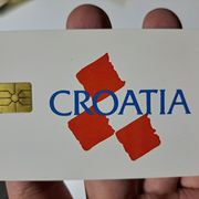 Telefonska kartica Croatia 2. izdanje 1992. 20.000 primjeraka V