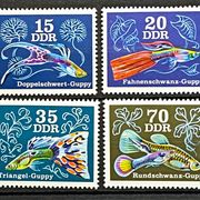 DDR - 1976 -  Ribe - Gupiji, kompletna serija, MNH