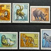 DDR - 1975 - Zoo Animals, kompletna serija, MNH