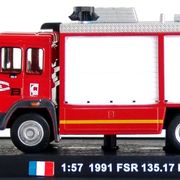 Vatrogasno vozilo kamion vatrogasac FSR 135.17 - 1991 diecast 1:57