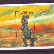 Gambia dinosauri Mi.No.Bl.246 MNH 6024
