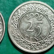 Suriname 25 cents, 2009 kovano samo 1000 komada !!! ***/