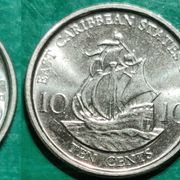 Eastern Caribbean 10 cents, 2009 ***/