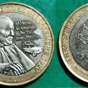 Chad 4500 francs, 2007 Pope John Paul II kovano samo 2007 komada !!! UNC