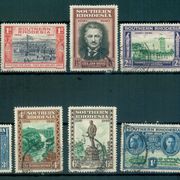 SOUTH RHODESIA, 1940, serija, zigosano, Michel 55/62, 5.00 €