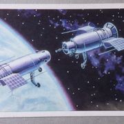 SSSR- 1969- razglednica - svemir - Sojuz