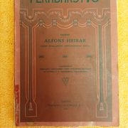 Peradarstvo - Alfons Hribar, antikvarna knjiga iz 1910