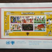 Anguilla 1979 veliki FDC međunarodna godina djeteta