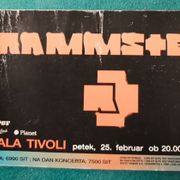 Ulaznica Rammstein u Ljubljani