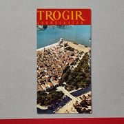 TROGIR =stari turistički letak/prospekt=
