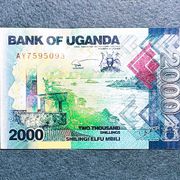 UGANDA 2000 SHILLINGS UNC -K30