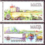 MALTA - EVROPA CEPT + PRIVJESAK - **MNH - 1977