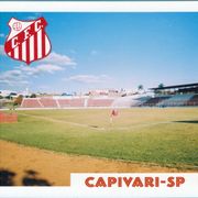 CAPIVARI SP - SAO PAULO (Brazil) razglednica * nogometni stadion nogomet