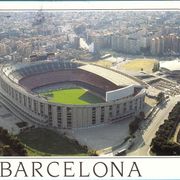 FC BARCELONA - CAMP NOU (Španjolska) razglednica nogometni stadion nogomet