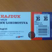 Hajduk - Lokomotiva 2012g ulaznica