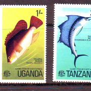 Tanzania  ribe Mi.No. 66-69 MNH 6028