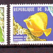 Djibouti  ribe Mi.No. 231-33 MNH 6028