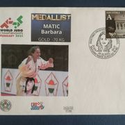 Hrvatska 2021 Barbara Matić Judo zlatna medalja svjetsko prvenstvo žig