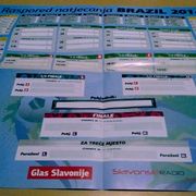 World Cup Brasil 2014.raspored natjecanja plakat