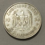 5 reichmark 1934 F