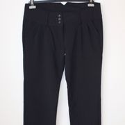 Identic hlače crne boje/diskretne pruge, vel. L/XL