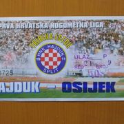 Hajduk-Osijek ulaznica