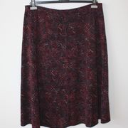 M&S suknja crveno-crne boje/prošarani uzorak, vel. 46/XL