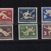 Jugoslavija 1956 - OI Melbourne - komplet - 200 eur kataloški