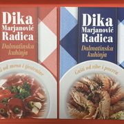 DIKA Marjanović-Radica - DALMATINSKA KUHINJA dvije knjige