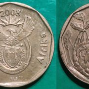 South Africa 20 cents, 1999 2008 ***/