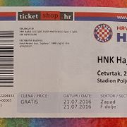 Hajduk-CSMS ulaznica 2016 g.