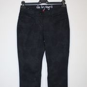 EDC by Esprit traper hlače crne boje/sivi uzorak, vel. 176