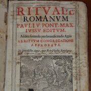 RITUALE ROMANUM ☆ 1653.g. ☆ VENECIJA ☆ LATINSKI JEZIK ☆ 338.str. ☆ RRR !!