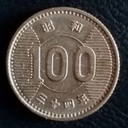 JAPAN/100 YEN/1959.g./ srebro .600