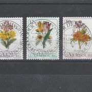 Luxembourg - 1988 - cvijeće / žigovana serija