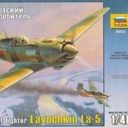 Maketa avion Lavočkin La-5 Lavotchkin La-5 1/48 1:48